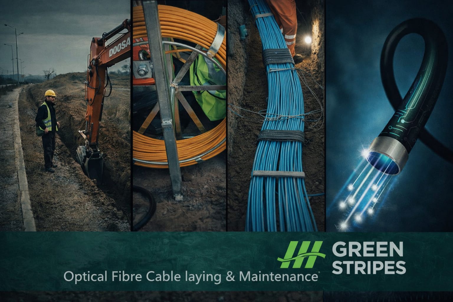 Optical Fibre Cable Laying & Maintenance